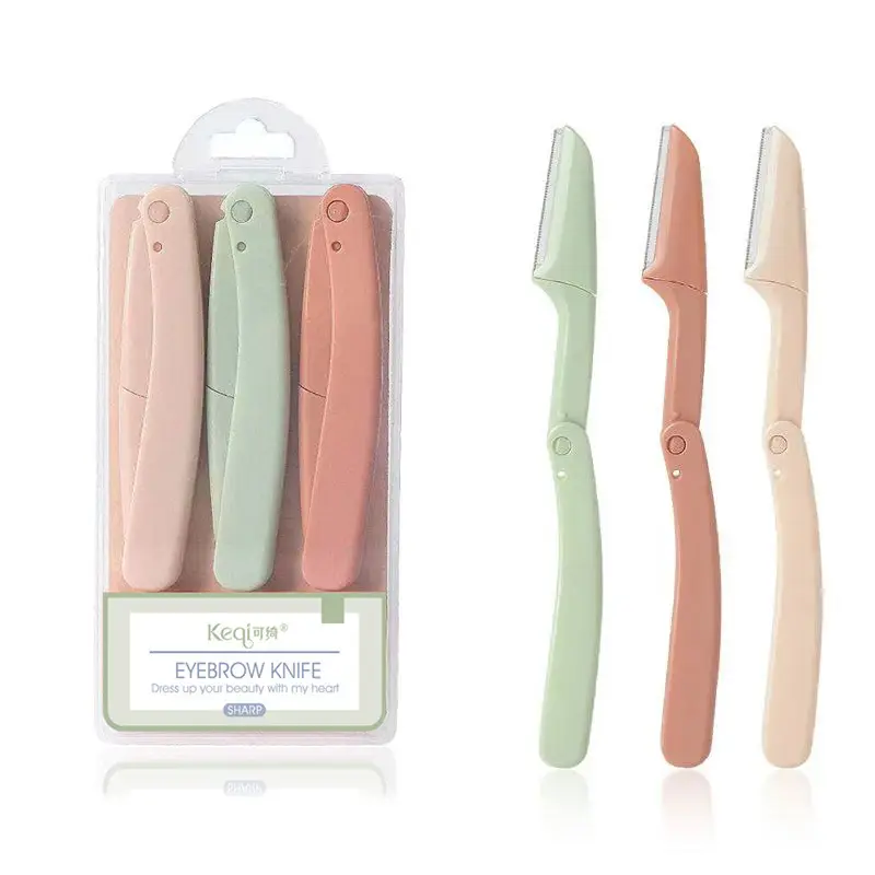 Foldable Eyebrow Trimmer Safe Razor for Beginners - Image 9