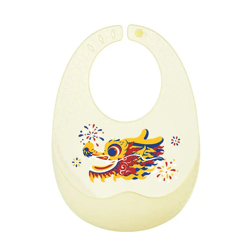 Waterproof Silicone Baby Bib with High Heat Design - Image 8