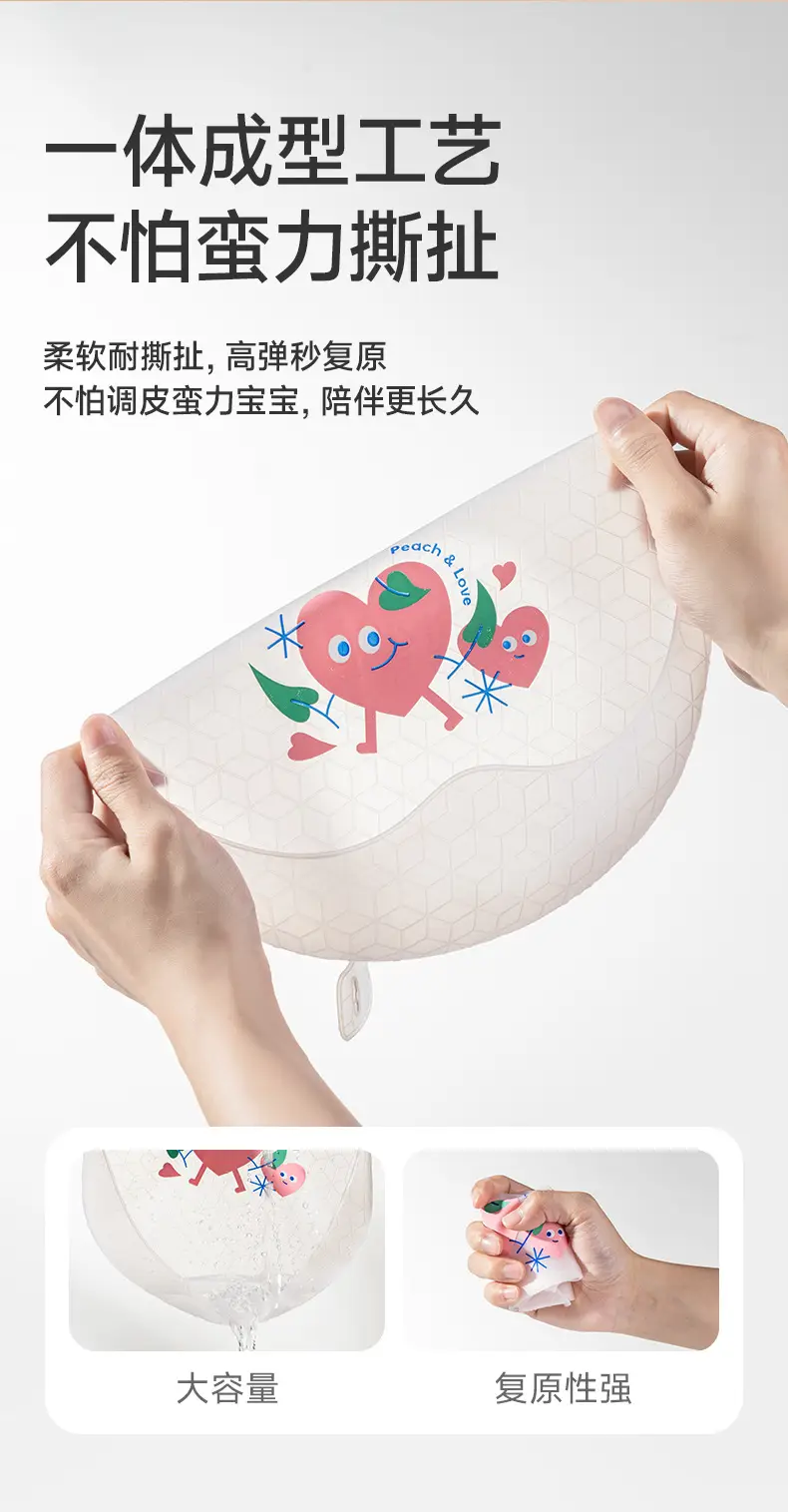 Waterproof Silicone Baby Bib with High Heat Design — feature 6