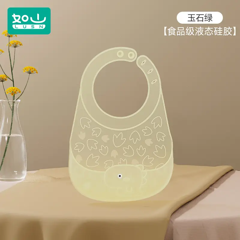 Waterproof Silicone Baby Bib with High Heat Design - Image 2