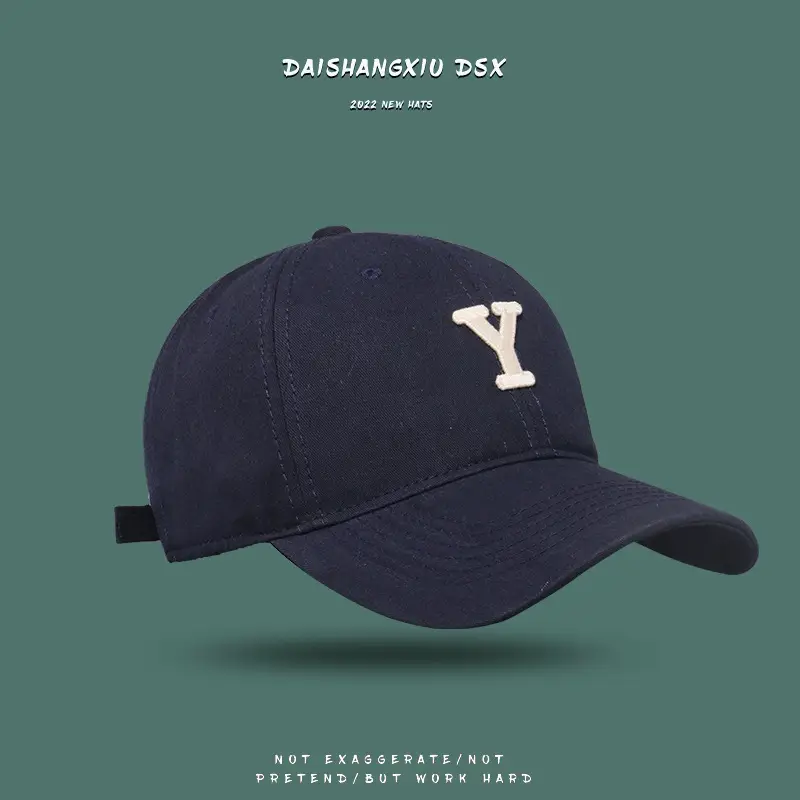 Women White Letter Y Cap Sunscreen Summer - Image 10