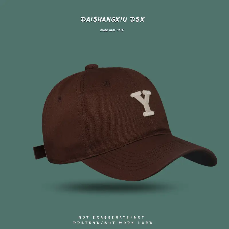 Women White Letter Y Cap Sunscreen Summer - Image 8