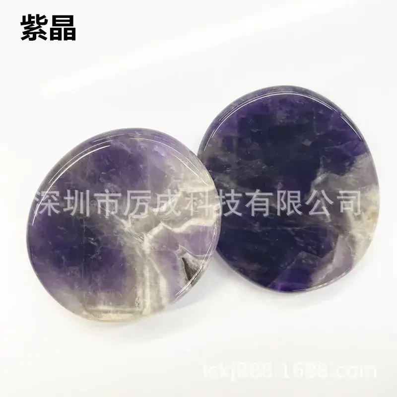 Natural Crystal Mobile Phone Bracket Engravable - Image 9