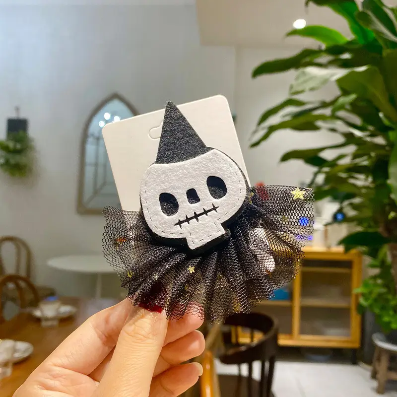 Halloween Ghost Hairpin Clip for Girls Party Cosplay - Image 2