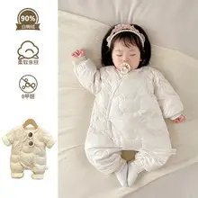 Newborn Girl Jumpsuit Summer Harem Chinese Style — feature 7