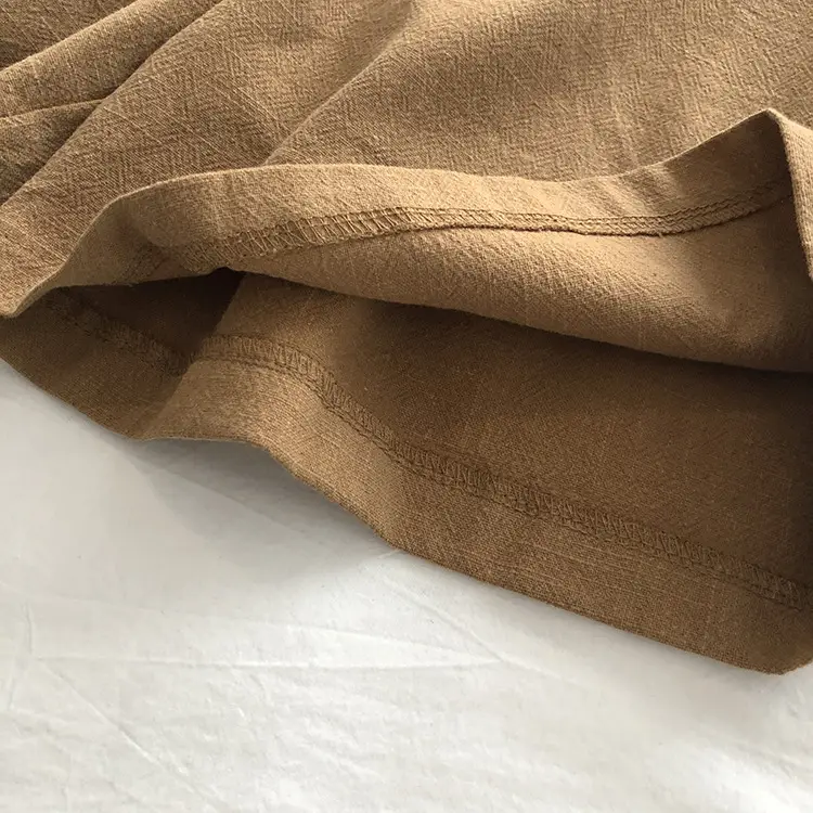 2025 Linen Wide Leg Shorts Japanese Style High Waist — feature 19