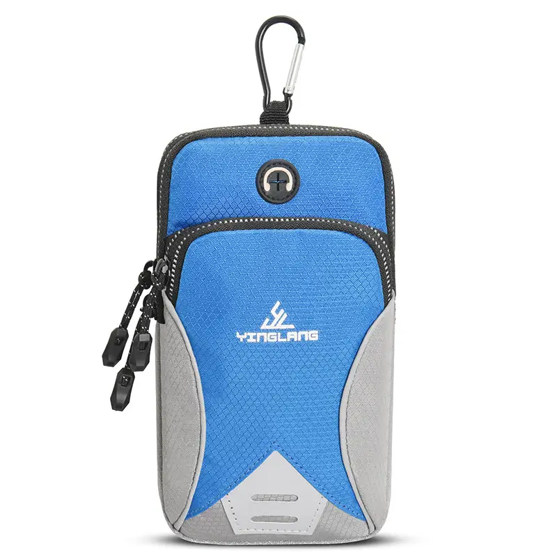 Green GPS Phone Crossbody Bag for Running Fitness