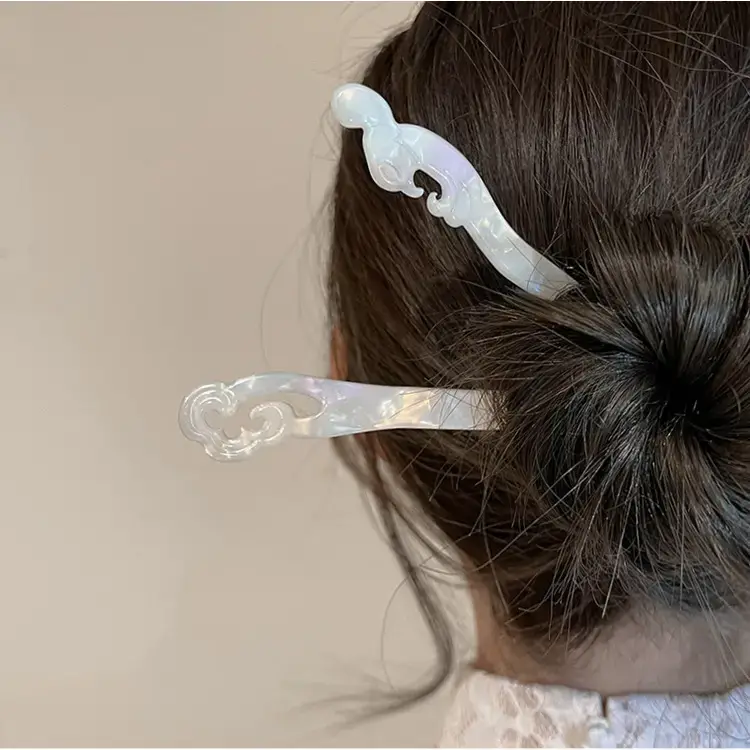 Acetate Hairpin for Women Ancient Style Daily Use - Image 6