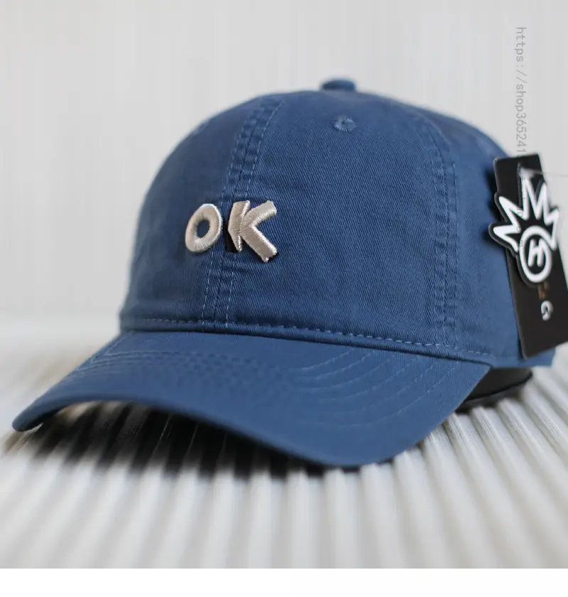 Korean Style Soft Cotton Baseball Cap for Men Women — feature 3
