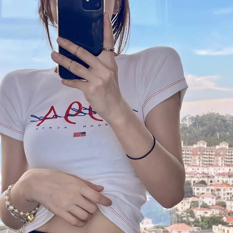 Women White 1994 Themed T-Shirt Summer 2025 - Image 2
