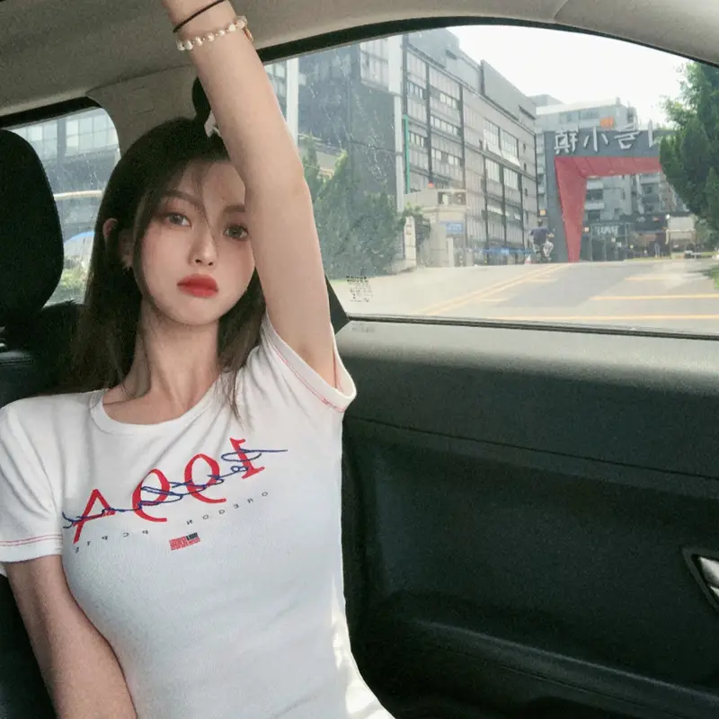 Women White 1994 Themed T-Shirt Summer 2025 — feature 10