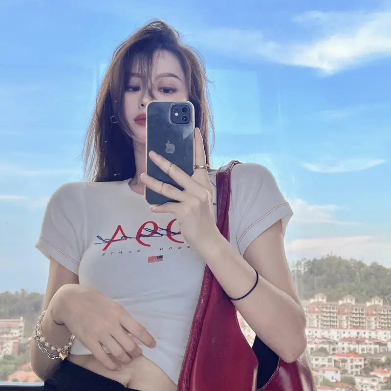 Women White 1994 Themed T-Shirt Summer 2025 — feature 6