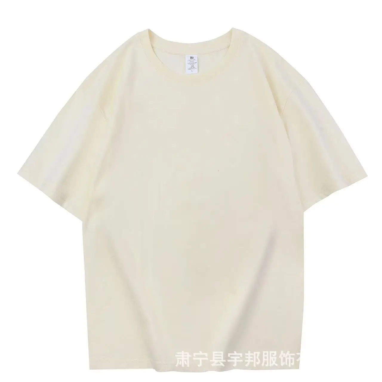 Men Pure Cotton Round Neck T-Shirt Grey - Image 3