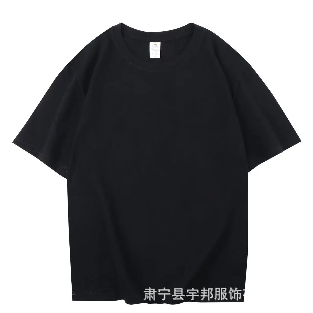 Men Pure Cotton Round Neck T-Shirt Grey - Image 5