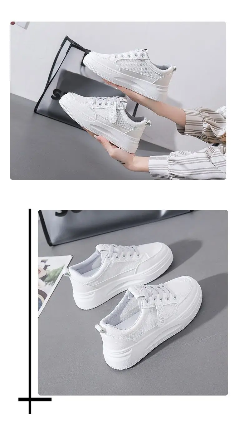 White Women's Casual Running Shoes 2023 — feature 18