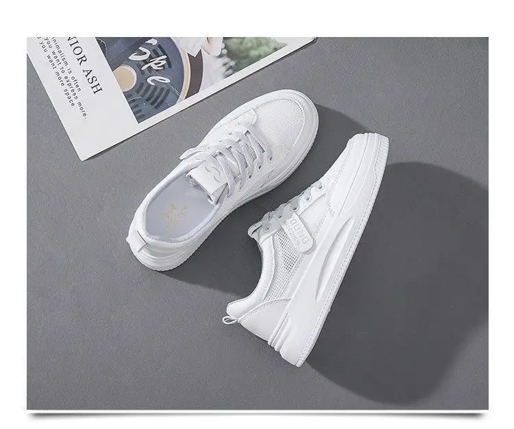 White Women's Casual Running Shoes 2023 — feature 19