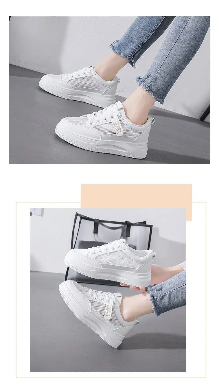 White Women's Casual Running Shoes 2023 — feature 21