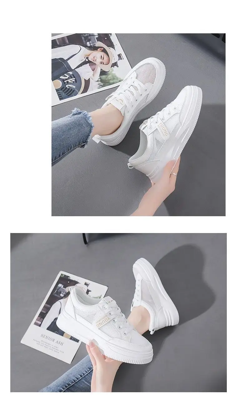 White Women's Casual Running Shoes 2023 — feature 22