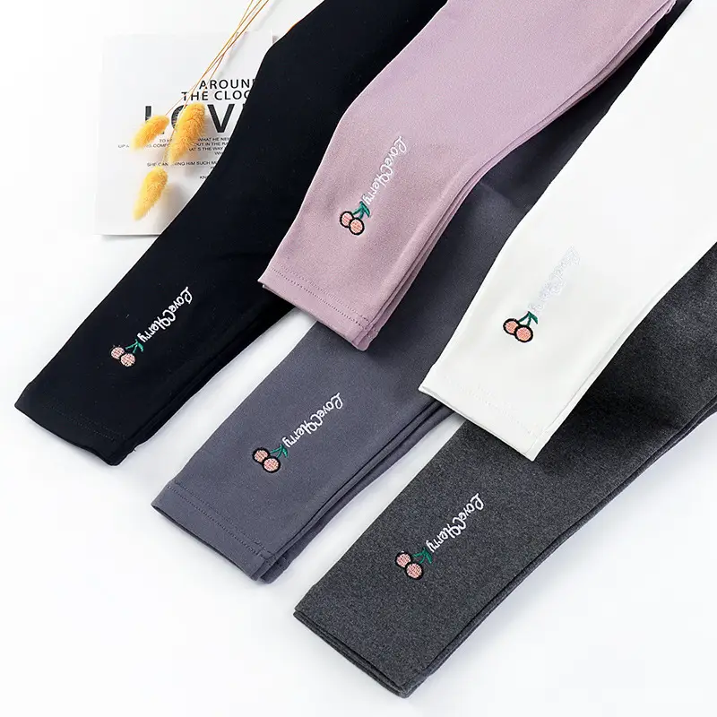 Autumn Korean Style Girls Leggings Pure Cotton Spring Autumn Pants - Image 8