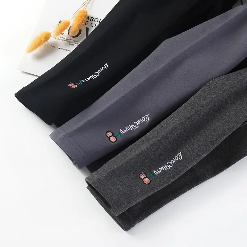 Autumn Korean Style Girls Leggings Pure Cotton Spring Autumn Pants - Image 9