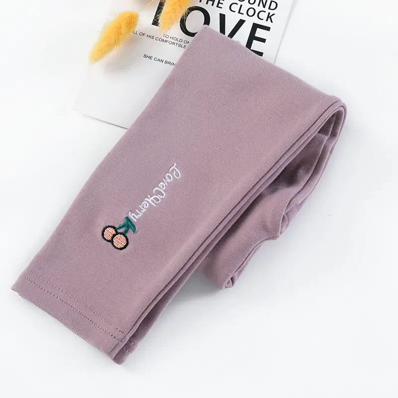 Autumn Korean Style Girls Leggings Pure Cotton Spring Autumn Pants - Image 3