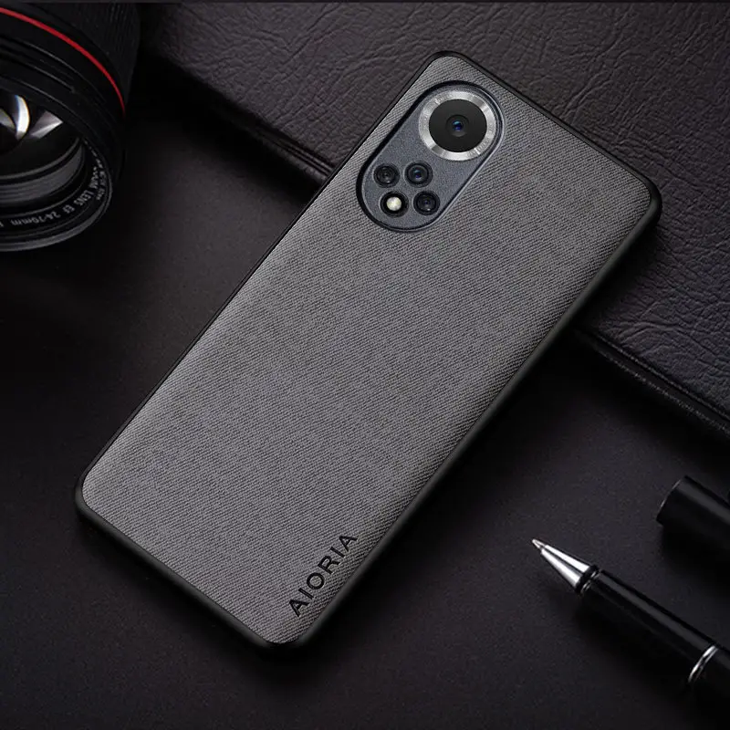 Huawei Nova 7 Pro Phone Case Flannel Orange - Image 3