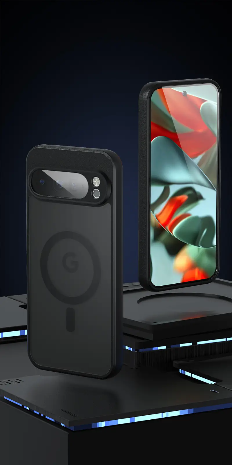 Google Pixel 9 Pro XL Magnetic Case Frosted Drop Resistant — feature 9