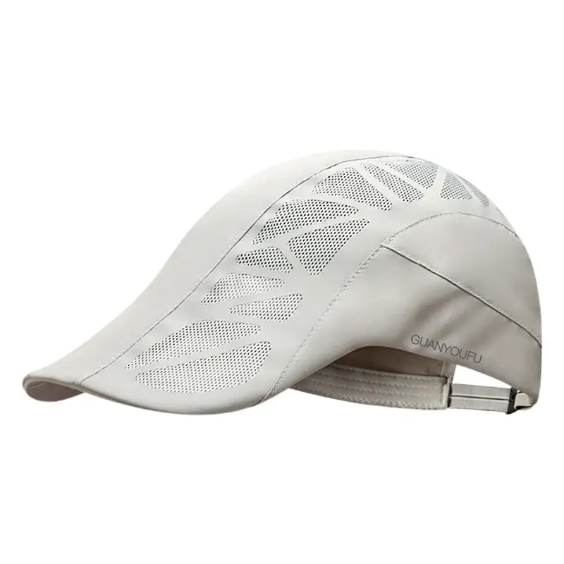 Men's Mesh Sun Hat with Neck Cover for Outdoor Use