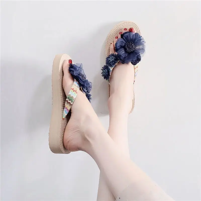 Trendy Half-Slip Beach Flip-Flops for Women