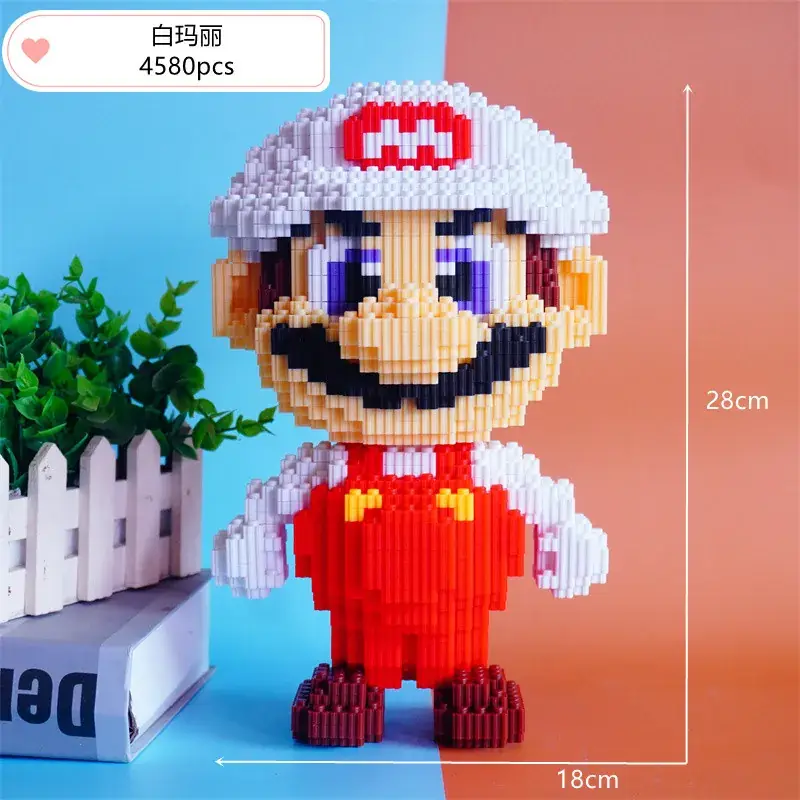 Larger Mario Building Blocks Puzzle for Kids - Image 33