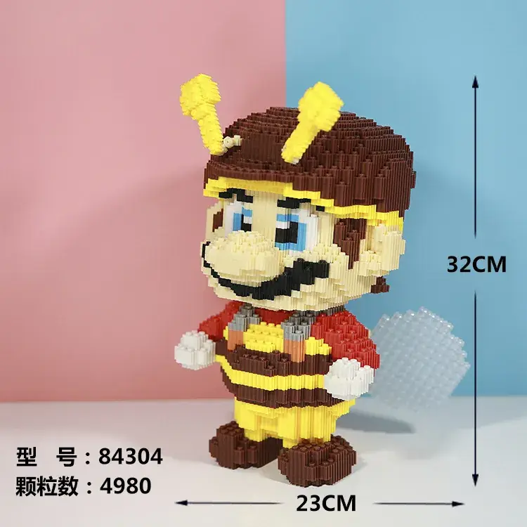 Larger Mario Building Blocks Puzzle for Kids - Image 34