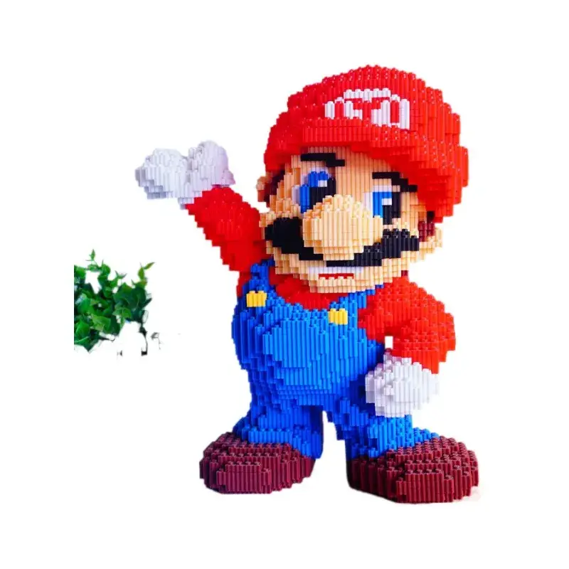 Larger Mario Building Blocks Puzzle for Kids - Image 35