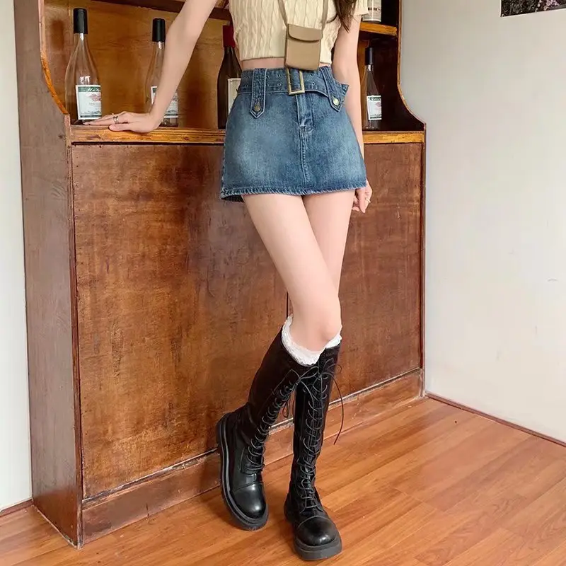 2026 High-Waisted Retro Denim Shorts for Women — feature 28