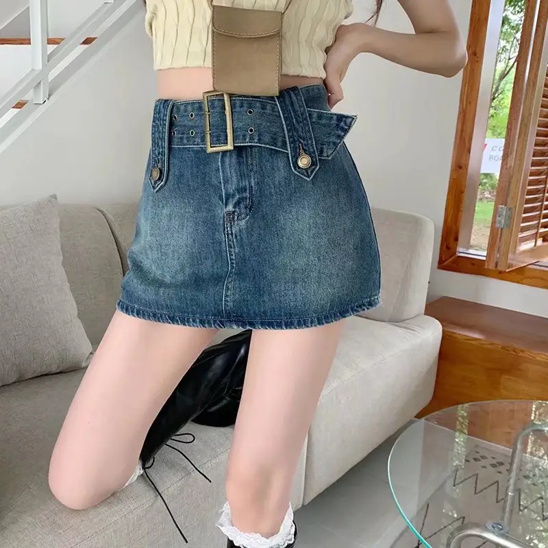 2026 High-Waisted Retro Denim Shorts for Women — feature 33