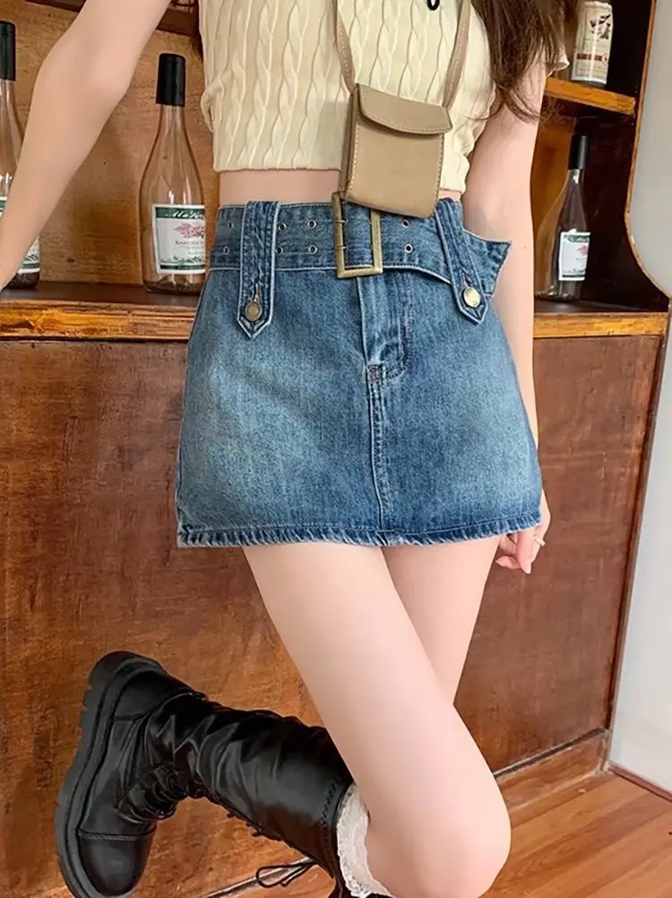 2026 High-Waisted Retro Denim Shorts for Women — feature 39