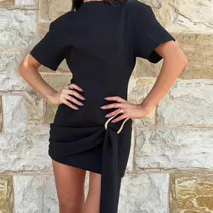 Pink Backless Strap Flat Dress for Women — feature 23