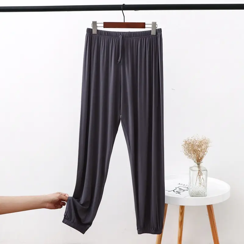 Women's Modal Leg Pants Loose Fit Chubby mm200 - Image 6