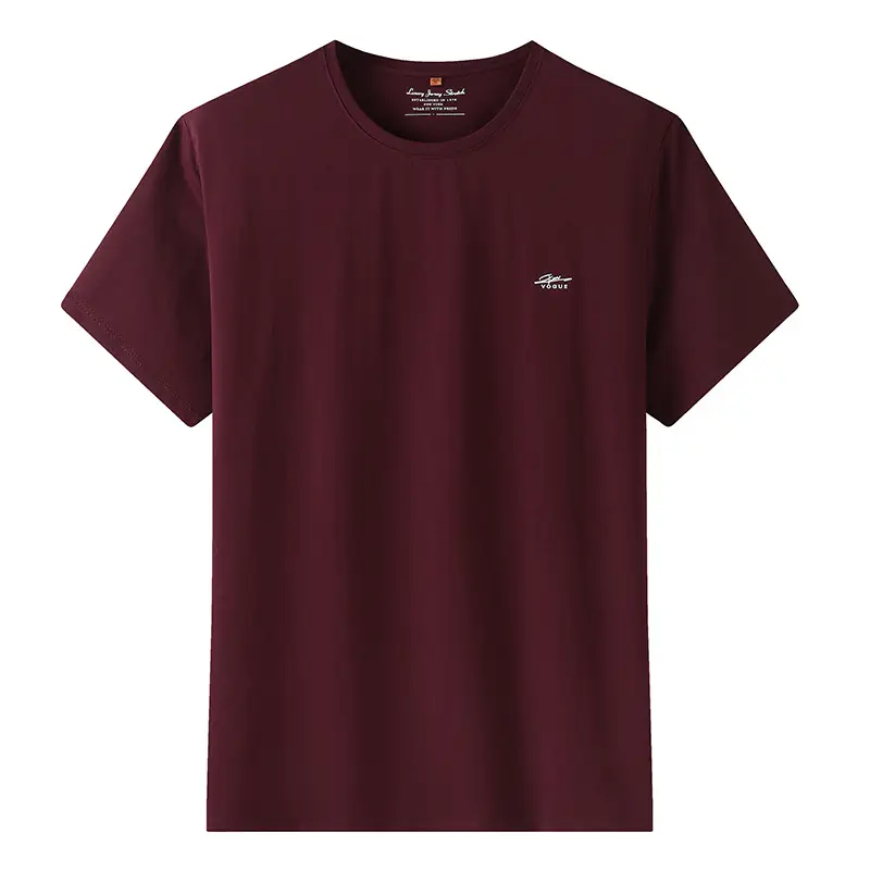Maroon Fat Man 2025 Cotton T-Shirt Plus XL - Image 2