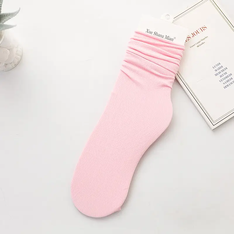 Socks women's socks ice ice socks summer thin velvet ice stockings tube Japanese pile socks Zhuji stockings wholesale