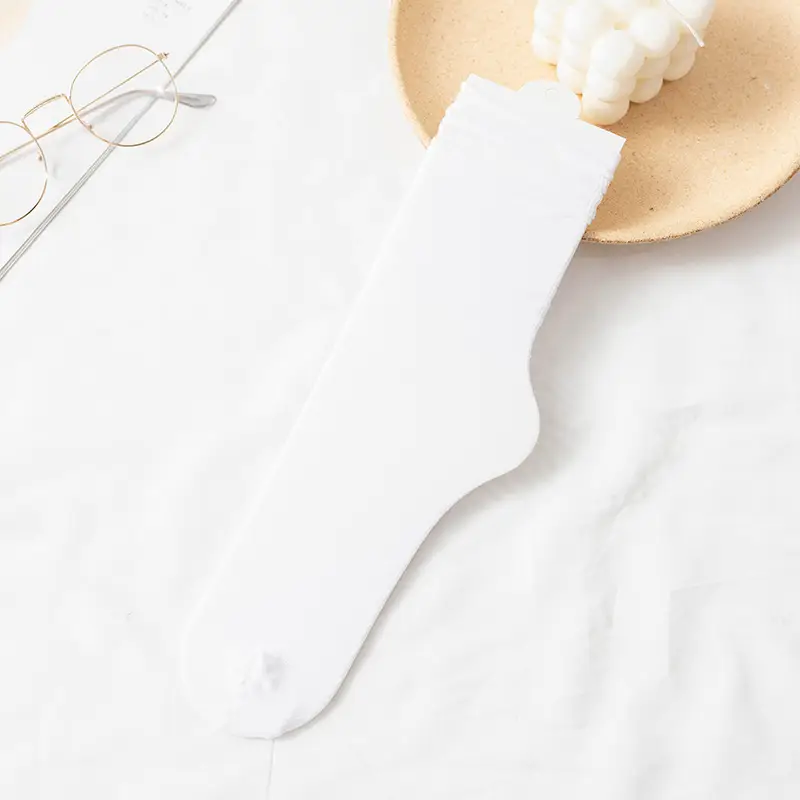 Socks women's socks ice ice socks summer thin velvet ice stockings tube Japanese pile socks Zhuji stockings wholesale