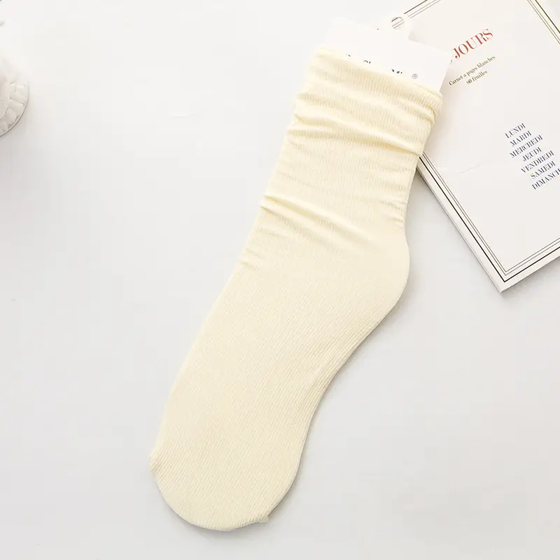 Socks women's socks ice ice socks summer thin velvet ice stockings tube Japanese pile socks Zhuji stockings wholesale