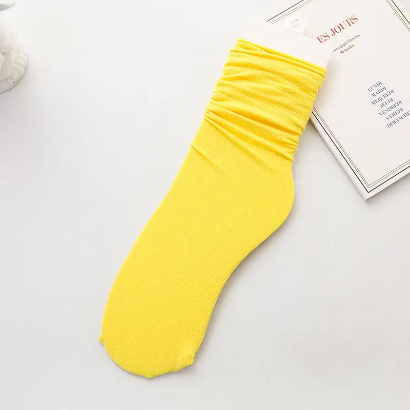 Socks women's socks ice ice socks summer thin velvet ice stockings tube Japanese pile socks Zhuji stockings wholesale