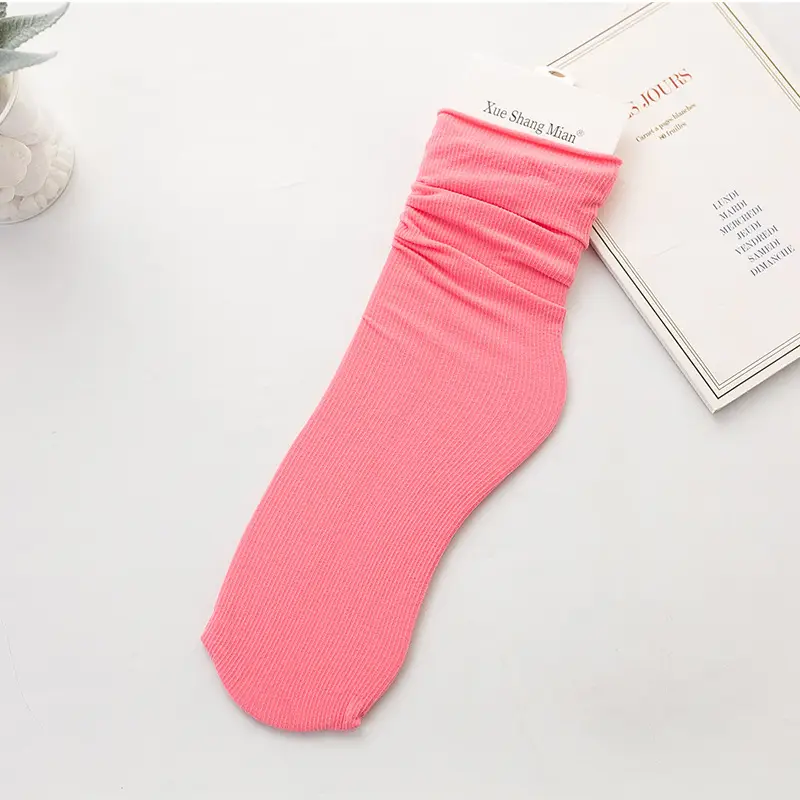 Socks women's socks ice ice socks summer thin velvet ice stockings tube Japanese pile socks Zhuji stockings wholesale