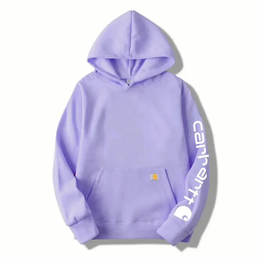 Purple Carhartt Hoodie for Men Women Streetwear