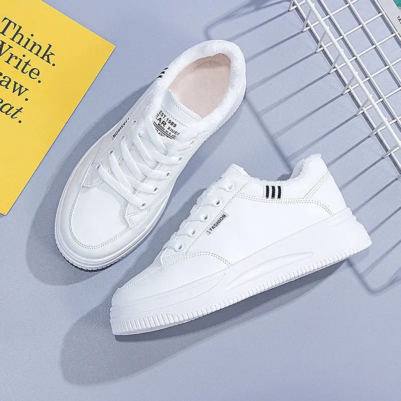 White Shoes Women's Spring and Summer sneaker Women's Sneakers New All-match Running Shoes Soft Sole Lightweight Casual Women's Shoes - Image 6