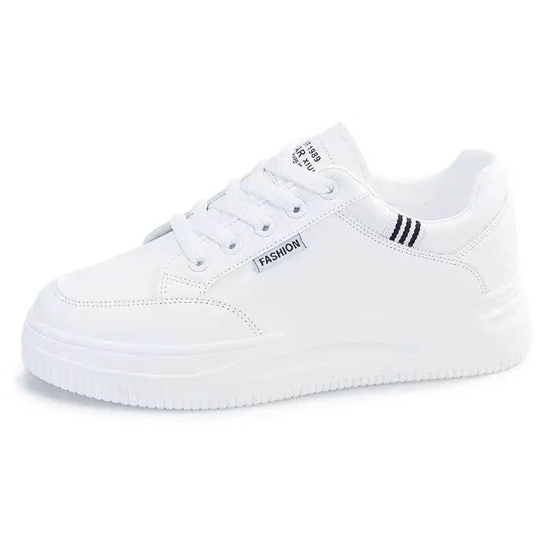 White Shoes Women's Spring and Summer sneaker Women's Sneakers New All-match Running Shoes Soft Sole Lightweight Casual Women's Shoes - Image 7