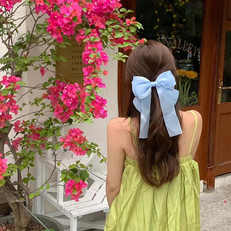 Korean Bow Hairpin Clip for Women - Image 4