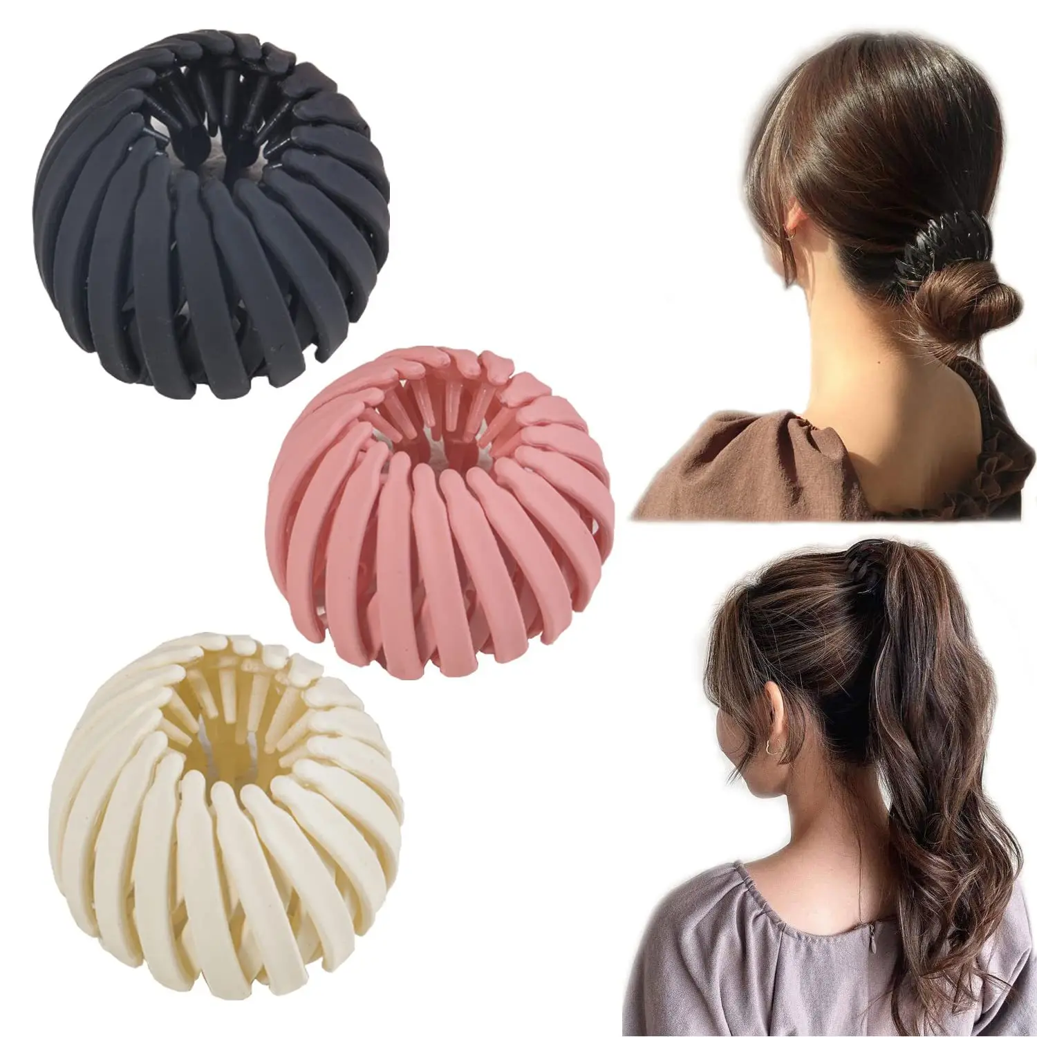 Black Korean Frosted Hair Curler Ball - Image 13
