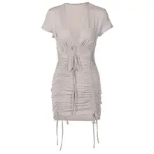 Black Long Sleeve Pleated Dress for Women — feature 7