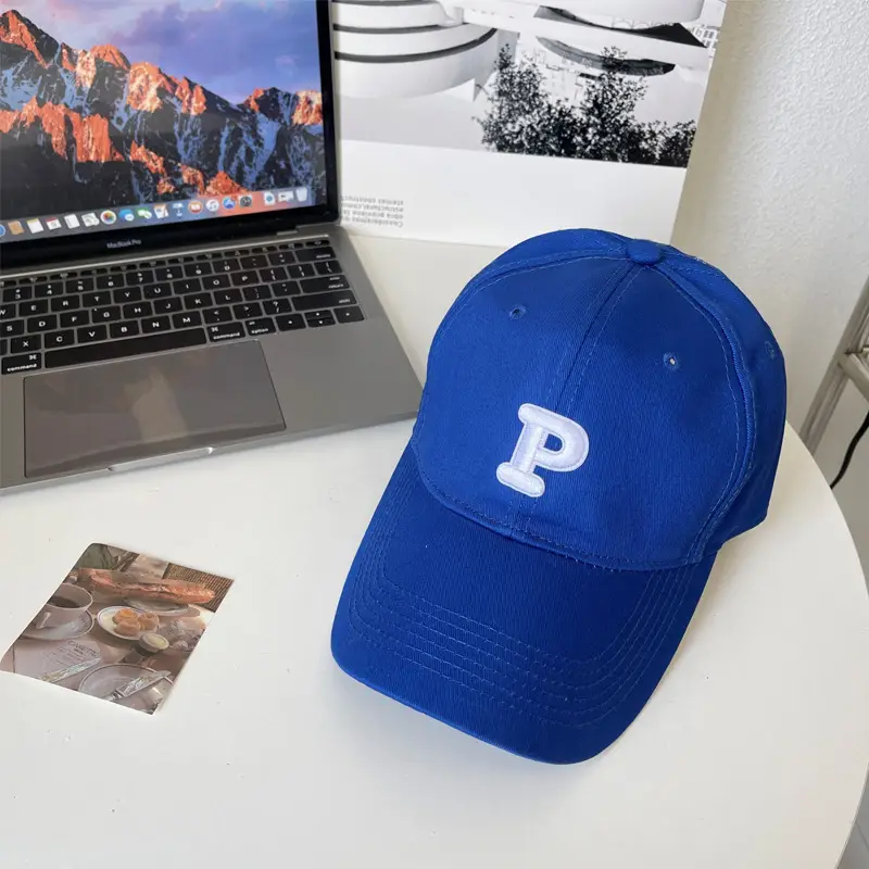 Women P-Logo Baseball Cap Cream - Image 4